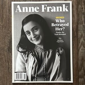 Anne Frank: Who Betrayed Her? Coffee Table Book - Black and White